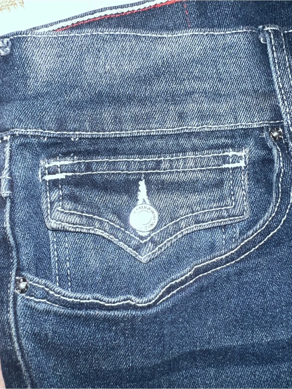 True Religion Men’s Ricky SF Flap Straight Jeans